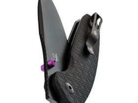 Складной нож Kizer Meteora, сталь Nitro-V, рукоять алюминий, черный