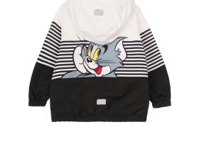 Куртка детская текстильная с полиуретановым покрытием для девочек (ветровка)