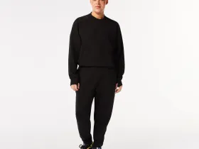Мужские брюки Lacoste для спорта из меланжевой смеси хлопка