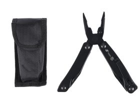 Мультитул Stinger MT-866B, сталь 3Cr13, 11 инструментов, нейлоновый чехол