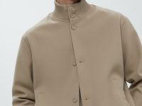 Куртка-бомбер на пуговицах