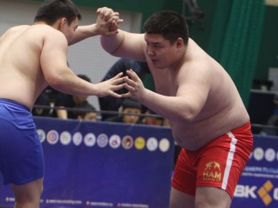 Борцы из Тывы, Бурятии и зарубежных стран участвуют в турнире по хапсагаю в Якутске