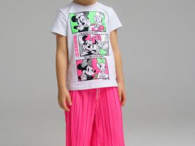 Брюки трикотажные для девочки (кюлоты)