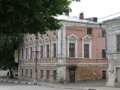 Здание дома Энтиной, в котором в 1905-1907 гг. проходили нелегальные собрания большевиков и хранилась нелегальная литература