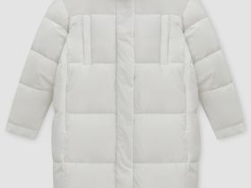 Пальто с воротником-стойкой