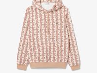 Мужская флисовая толстовка - худи Lacoste Monorgam