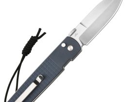 Складной нож CJRB Locust, сталь AR-RPM9, рукоять G10, синий