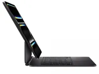 Клавиатура Apple Magic Keyboard with Trackpad для iPad Pro 13 (2024) русская (нейлон с подставкой) (черный) (MWR53)