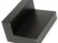 Подставка настольная магнитная для 8 ножей Woodinhome KS009SOBL, дуб, черный