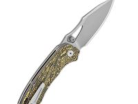 Складной нож QSP Hornbill, сталь CPM-S35VN, рукоять карбон