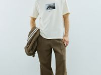 Футболка из хлопка с фотопринтом, Белый