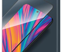 Защитное стекло BoraSCO для TECNO Camon 40 Pro с чёрной рамкой