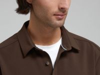 Рубашка прямого кроя с вискозой