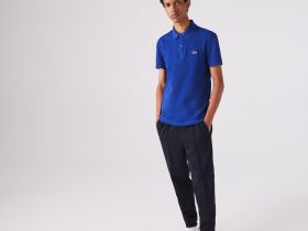 Мужское поло Lacoste L.12.12 приталенного кроя