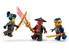 Ninjago 71840 Конструктор Гоночная дуэль Роуг против Дрикс