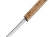 Кованый нож Северный малый, сталь 65Х13, карельская береза