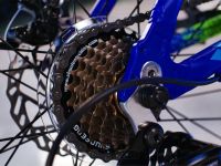 Подростковый велосипед Stels Navigator 450 MD 24 V030, год 2025, цвет Синий-Зеленый, ростовка 13