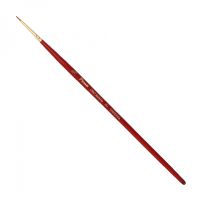 Кисть синтетика №000 круглая Pinax "Oro Rosso 751" короткая ручка