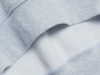 Толстовка с принтом и воротником на молнии, Серый