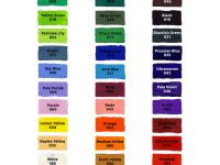 Набор гуаши HIMI пурпурный 36 цветов по 12 грамм