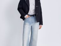 Утепленная куртка прямого силуэта