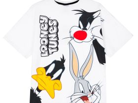 Фуфайка трикотажная для девочек (футболка)