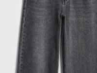 Прямые джинсы для девочек, Серый