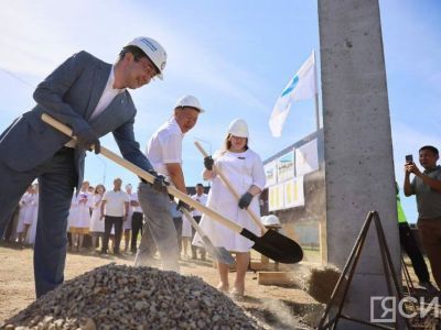 В Верхневилюйском районе началось строительство детского корпуса районной больницы