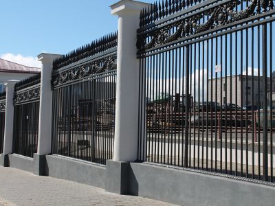 Ограда стадиона "Динамо"