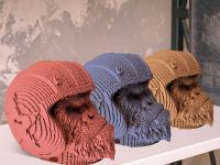 Картонный 3D конструктор QBRIX "Горилла" органайзер