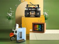 JK8215 Конструктор Бумбокс