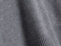 Джемпер с воротником-стойкой, Серый