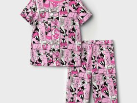 Пижама трикотажная для девочек