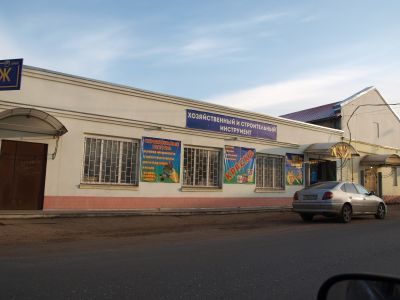 Образец жилой застройки площади и улицы