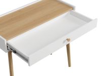 Консоль Торвалль 90x40 Белый/Натуральный