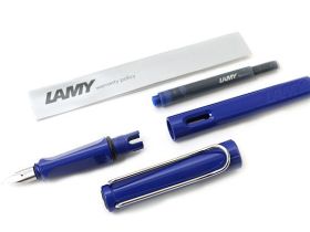 Ручка перьевая LAMY 014 safari, Синий