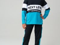 Комплект трикотажный для мальчиков: фуфайка (футболка с длинными рукавами), брюки