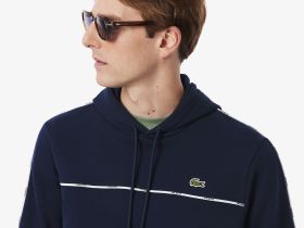 Мужской хлопковый свитшот Lacoste классического кроя