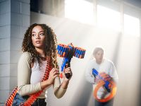 36642 Игровой набор ZURU X-Shot INSANITY: Мэник ДУО (2 бластера, 48 снарядов)