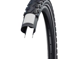 Велопокрышка Schwalbe Land Cruiser Plus Puncture Guard 28" (светоотражающая полоса 28x1.75" стальной)