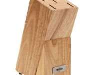 Набор из 5 кухонных ножей Fissman Pascual, деревянная подставка