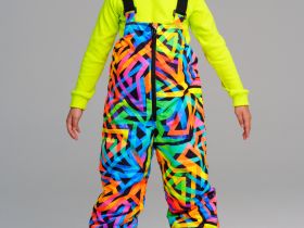 Комплект текстильный с полиуретановым покрытием для девочек: куртка, полукомбинезон