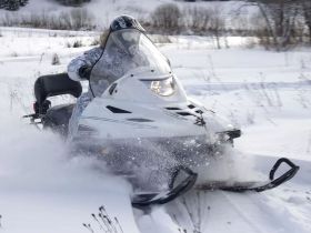 Снегоход РУССКАЯ МЕХАНИКА Тайга Варяг 550 V SE