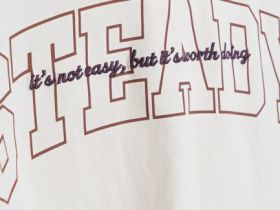 Футболка с принтом, Белый