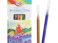 Набор фломастеров Гамма "Классические" 6 цв., смываемые, картон. упак., европодвес