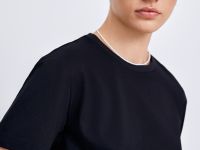 Футболка из мерсеризованного хлопка