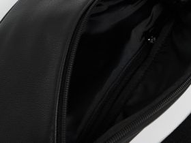 Поясная сумка из искусственной кожи, Черный