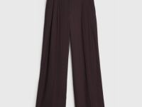 Широкие брюки, Коричневый