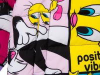 Куртка текстильная с полиуретановым покрытием для девочек