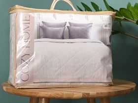 Покрывало Lucentezza, серое